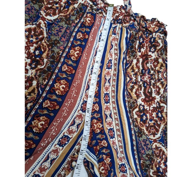 Wide Leg High Rise Pants - HAS POCKETS Size 2 4 S XS Small - fall colors style - Picture 8 of 16